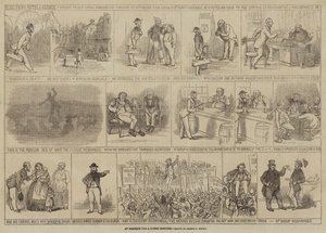 An Election for a Little Borough by Charles Altamont Doyle